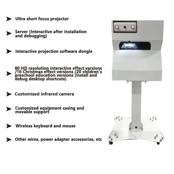 Sistema de Proyección de Piso Interactivo Portátil