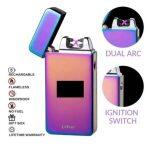 Encendedor de Plasma de Doble Arco Cargado por Cable USB - Imagen 10