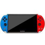 X12 Plus Consola de Juegos Portátil de 7.1 Pulgadas (128 BIT) con Más de 10,000 Juegos Integrados
