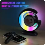 Karaoke with RGB lights that sync with the music