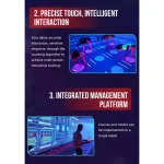 accurate sports interactive projection