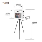 compact and light weight photo booth