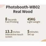 Fotomatón Retro en Color Madera - Imagen 9