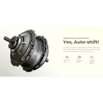 electric bike with automatic dual-speed system