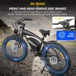 electric bike with hydraulic disc brakes