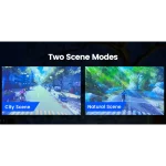 VR bike with city of nature modes