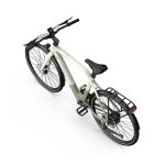 bicicleta urbana con motor de buje