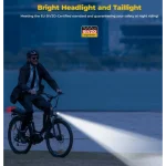 Bicicleta eléctrica con control por aplicación