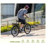bicicleta eléctrica con cambios shimano