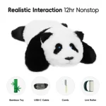 Mascota robótica con animación de ojos LCD