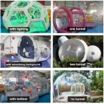 estructura de túnel de globos