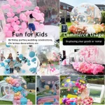 cabina de fotos con cúpula de globos