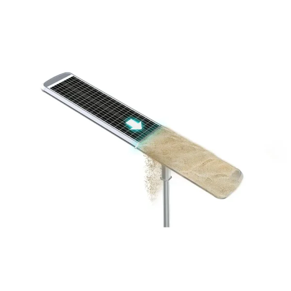 limpieza automática de paneles