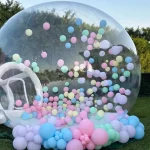 cúpula inflable transparente para eventos