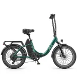 Compact foldable city electric bike