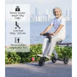 triciclo eléctrico portátil