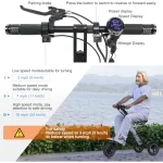 scooter con función de marcha atrás