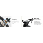 Bicicleta eléctrica con un potente motor de buje