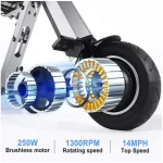 scooter eléctrico sin escobillas