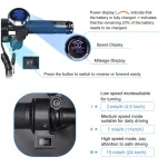 scooter con batería de litio