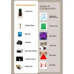 fotomatón de espejo portátil