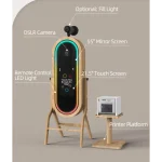 Fotomatón de espejo retro