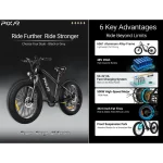 Bicicleta eléctrica con freno de disco hidráulico