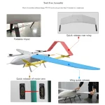 dron de vigilancia de largo alcance