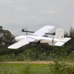 diseño de dron VTO plegable