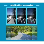 baldosas de suelo con LED solares