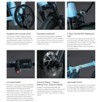 bicicleta eléctrica portátil