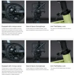 bicicleta eléctrica ligera