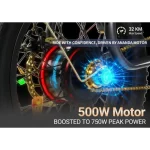 potente bicicleta eléctrica