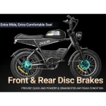 Estilo ciclomotor retro