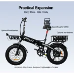 Mini bicicleta de carga