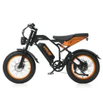 Bicicleta eléctrica estilo ciclomotor