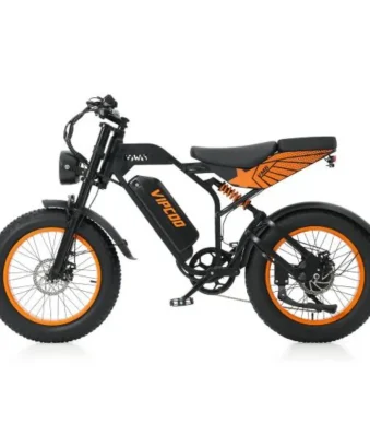 Bicicleta eléctrica estilo ciclomotor
