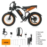 bicicleta eléctrica compacta