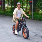 Bicicleta eléctrica urbana y todoterreno