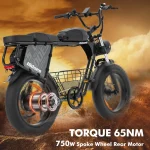 Bicicleta eléctrica de 750 W