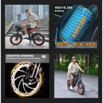 bicicleta eléctrica de doble suspensión