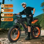Bicicleta eléctrica de 750 W