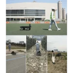 robot utilitario al aire libre