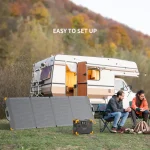 Panel solar para camping