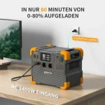Generador de energía portátil con 2200 vatios de potencia