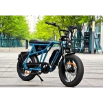 Bicicleta eléctrica Shimano de 7 velocidades
